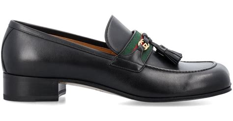 men's gucci tassel loafers|Gucci patent loafers.